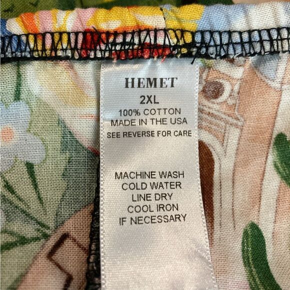 NWT Hemet Chic Sleeveless Dress Size XL 100% Cotton - Picture 9 of 10